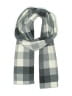 Lands' End Checkered-gingham Gray Scarf One size - photo 1