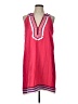 Mud Pie 100% Viscose Pink Casual Dress Size L - photo 1