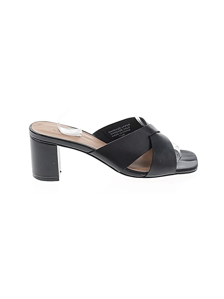 Pre-owned Ann Taylor Loft Sandals In Black
