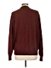 Dockers 100% Acrylic Plaid Burgundy Pullover Sweater Size L - photo 2