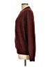 Dockers 100% Acrylic Plaid Burgundy Pullover Sweater Size L - photo 5