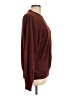 Dockers 100% Acrylic Plaid Burgundy Pullover Sweater Size L - photo 4