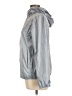 Uniqlo 100% Polyester Metallic Silver Windbreaker Size L - photo 5