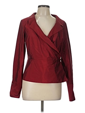 Ann Taylor Factory Long Sleeve Blouse (view 1)