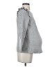 Hatch 100% Merino Wool Gray Wool Pullover Sweater Size Sm Maternity (1) - photo 4