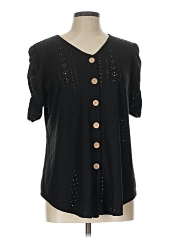 Apt. 9 Short Sleeve Blouse (view 1)