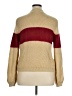 Roolee Color Block Gold Turtleneck Sweater Size XL - photo 2