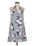 Candie's 100% Polyester Floral Gray Casual Dress Size XS - photo 1