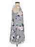 Candie's 100% Polyester Floral Gray Casual Dress Size XS - photo 4