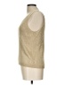 Tesori Tan Sleeveless Top Size L - photo 5