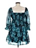 Thirty/Thirty 100% Polyester Teal Cocktail Dress Size M - photo 2