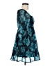 Thirty/Thirty 100% Polyester Teal Cocktail Dress Size M - photo 4