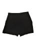 Zara Solid Black Shorts Size L - photo 2