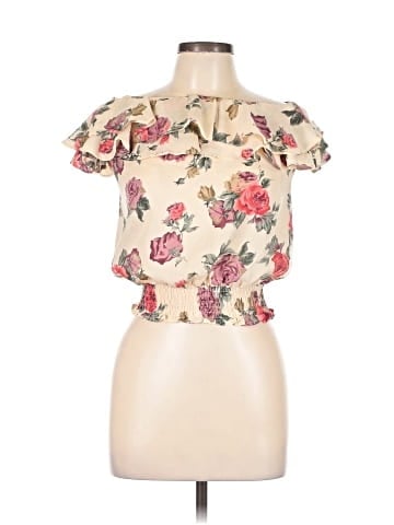 Wet Seal Short Sleeve Blouse (view 1)
