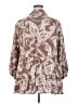 Cato 100% Rayon Paisley Brown 3/4 Sleeve Blouse Size 22 - photo 2