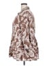 Cato 100% Rayon Paisley Brown 3/4 Sleeve Blouse Size 22 - photo 5