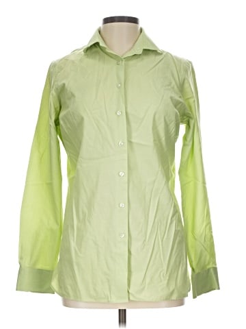 Lands' End Long Sleeve Button-Down Shirt (view 1)