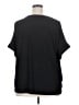 Cato Stars Black Short Sleeve Blouse Size 22 - photo 2