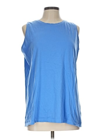 Lands' End Sleeveless T-Shirt (view 1)