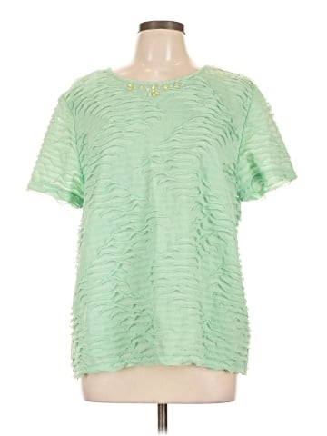 Alfred Dunner Short Sleeve Blouse (view 1)