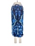E by Eloise Paisley Blue Casual Pants Size S - photo 1