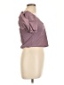 Sim & Sam 100% Cotton Purple Short Sleeve Blouse Size L (estimated) - photo 4