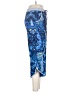 E by Eloise Paisley Blue Casual Pants Size S - photo 4