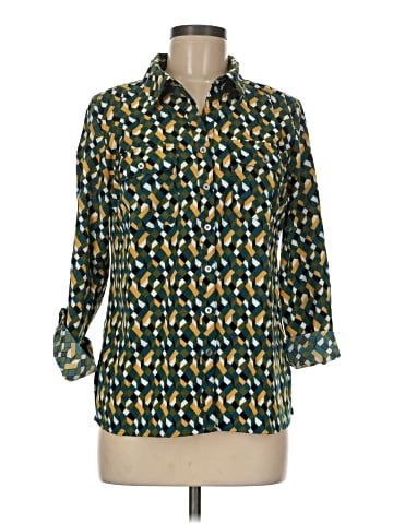 NY Collection 3/4 Sleeve Blouse (view 1)