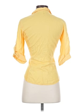 James Perse 3/4 Sleeve Button-Down Shirt (view 2)