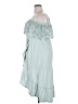 No Boundaries 100% Recycled Polyester Teal Cocktail Dress Size XXL - photo 5