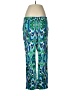 Black Label by Chico's Paisley Blue Active Pants Size Med (1.5) - photo 1