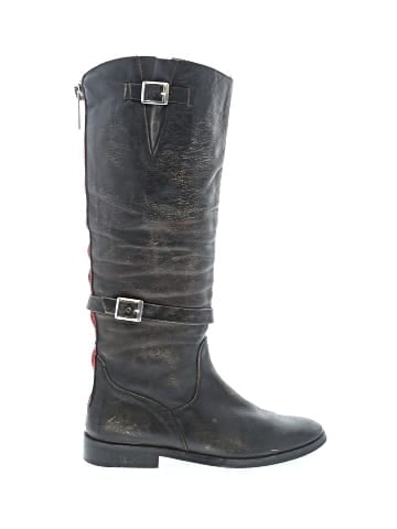 Golden Goose Leather Distressed Boots (view 1)