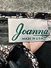 Joanna 100% Polyester Black Short Sleeve Blouse Size M - photo 7