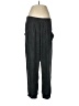 Eileen Fisher 100% Silk Chevron-herringbone Gray Silk Pants Size M - photo 1