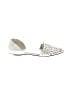 Nine West 100% Leather Metallic Silver Flats Size 7 1/2 - photo 1