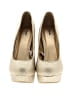 Mossimo Gold Heels Size 7 1/2 - photo 2