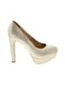 Mossimo Gold Heels Size 7 1/2 - photo 1