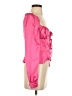 Majorelle Pink Long Sleeve Blouse Size XS - photo 4