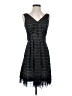 BCBGeneration Stripes Black Casual Dress Size 4 - photo 1