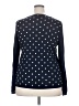 Tommy Hilfiger 100% Cotton Polka Dots Blue Pullover Sweater Size XXL - photo 2