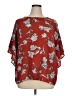 Bobeau Red 3/4 Sleeve Blouse Size 1X - photo 1