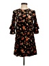 Soprano Floral Black Casual Dress Size XS (estimated) - photo 1