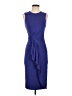 Bebe Solid Blue Cocktail Dress Size S - photo 1