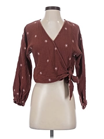 Madewell 3/4 Sleeve Blouse (view 1)