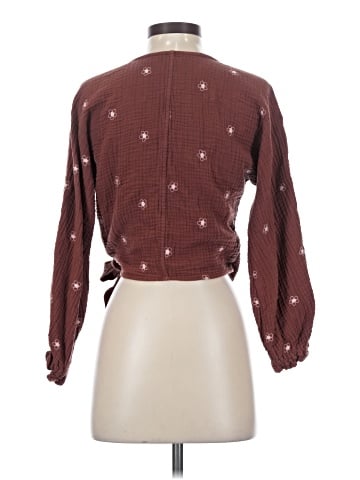 Madewell 3/4 Sleeve Blouse (view 2)