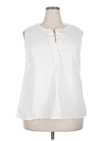 Jessica London Sleeveless Blouse (view 1)