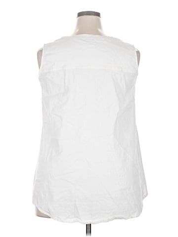 Jessica London Sleeveless Blouse (view 2)