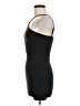 Say What? Solid Black Cocktail Dress Size M - photo 5