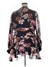Nicholas 100% Silk Gray Pink Long Sleeve Blouse Size 18 - photo 2