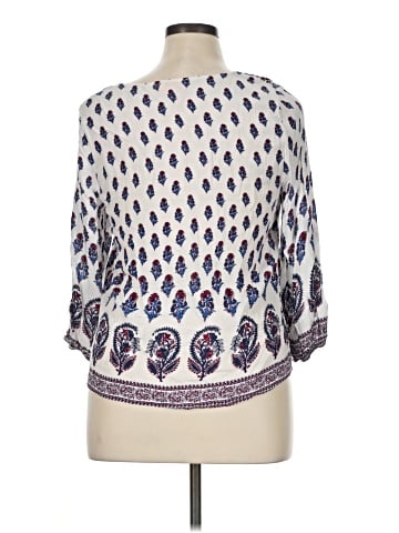 Lucy & Laurel 3/4 Sleeve Blouse (view 2)